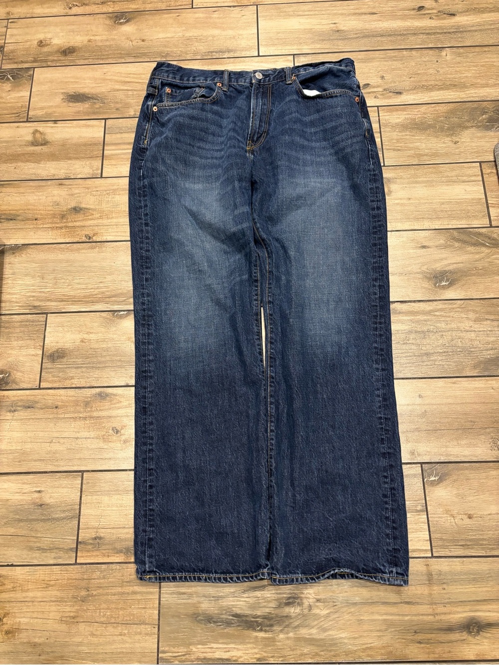 Y2K Baggy Gap 1969 Gap For Good Relaxed Fit Medium Wash Denim Jeans 36x33